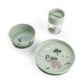 Coffret repas Foodie avec gobelet 360° Tiny trails Vert