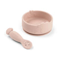 Pré commande coffret repas éducatif stick&stay - mouton - rose poudré