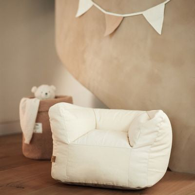 Fauteuil pouf Twill Natural