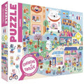 Puzzle 54 pièces Auzou Cherche et trouve Kawaii