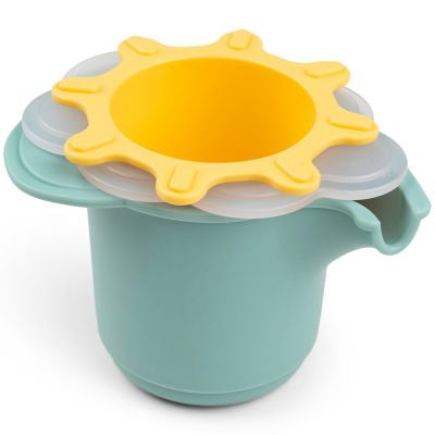 Pré commande Jeu d'eau lot de 3 gobelets empilables elphee - jaune, vert, transparent
