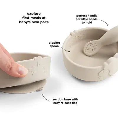 Pré commande coffret repas éducatif stick&stay - mouton - sable