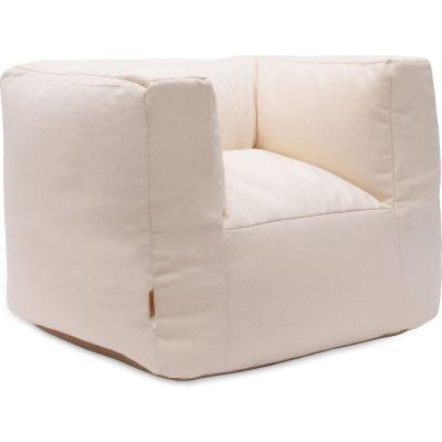 Fauteuil pouf Twill Natural