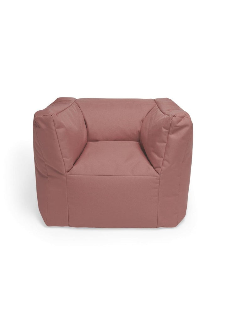 fauteuil imperméable bean bag storm rose