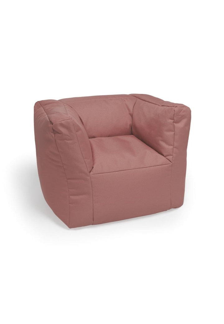 fauteuil imperméable bean bag storm rose