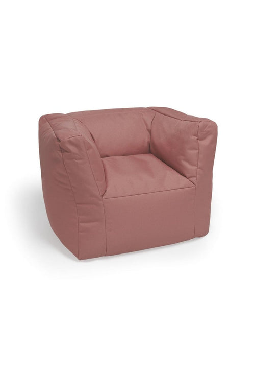 fauteuil imperméable bean bag storm rose