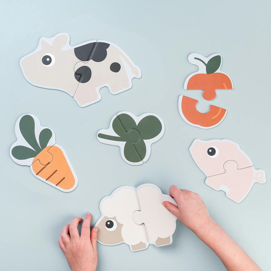 Pré commande Mon Premier Puzzle Tiny Farm